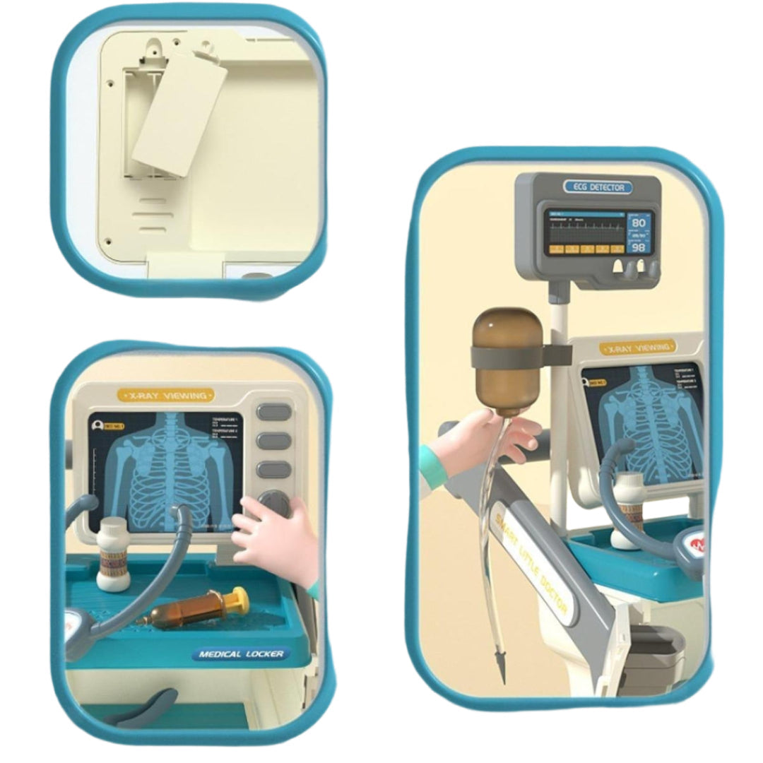 CarePlay – Learning & Imagination – Children's Doctor's Cart Play Set