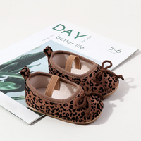 Thumbnail for TinyStyle – Cute & Elegant – Baby Girls' Shoes with Leopard Print