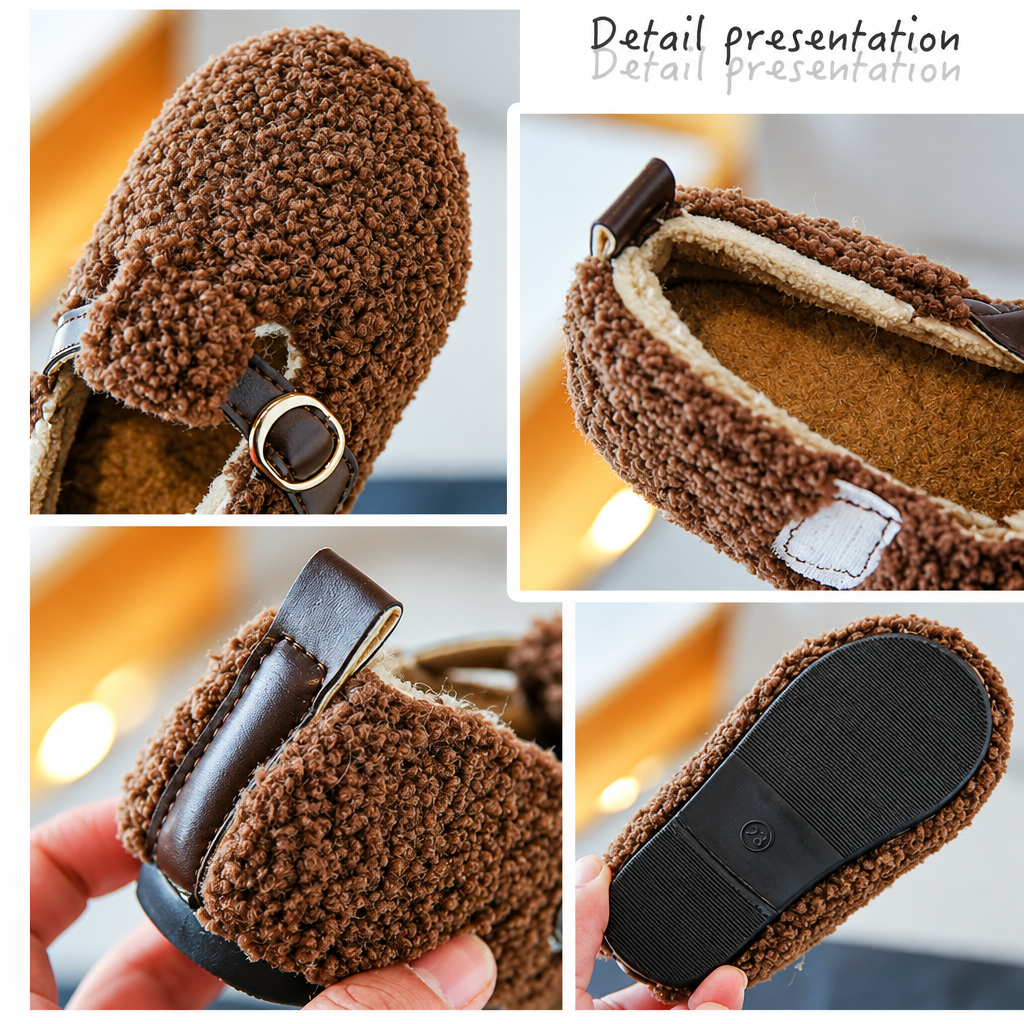 WarmSteps – Comfortable & Cozy – Plush Winter Shoes for Kids
