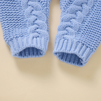 Thumbnail for SoftKnit – Warm & Cute – Knitted Baby Jumpsuit with Hood
