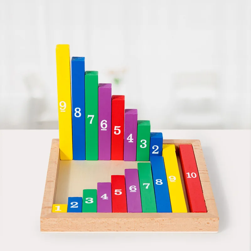 TinyMath – Educational & Informative – Wooden Number Math Board