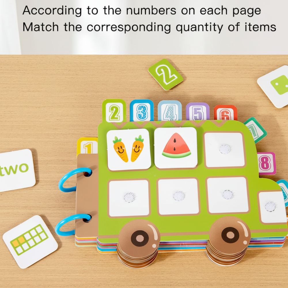 SmartCount – Educational & Fun – Number Book with Counting Activities