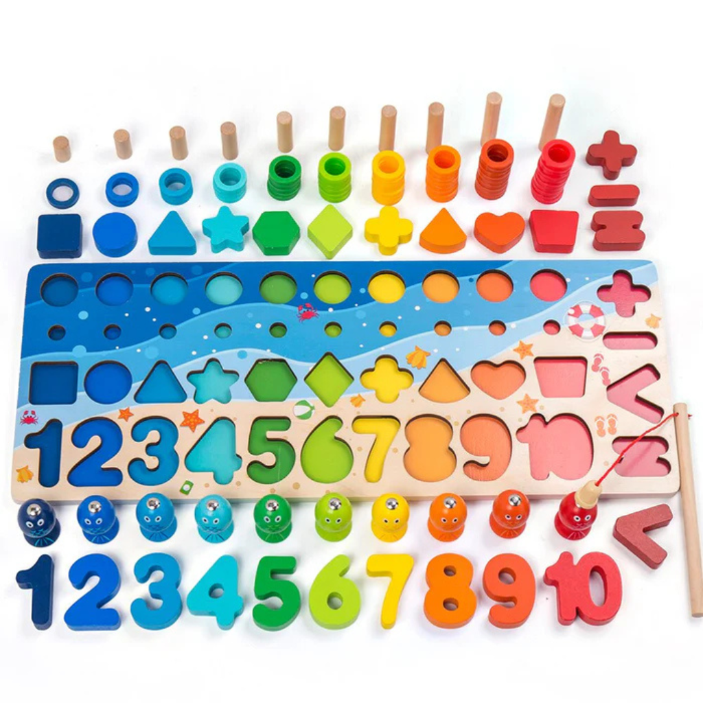 Woods™ | Skill development - Montessori Wood Play Board