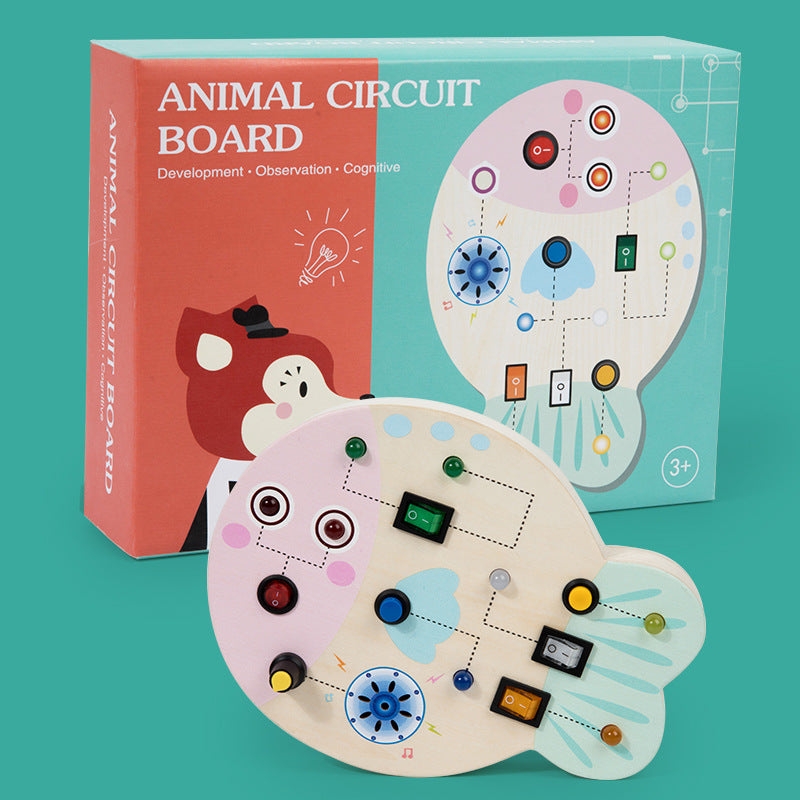 SmartSwitch – Montessori & Motor Skills – LED Play Board