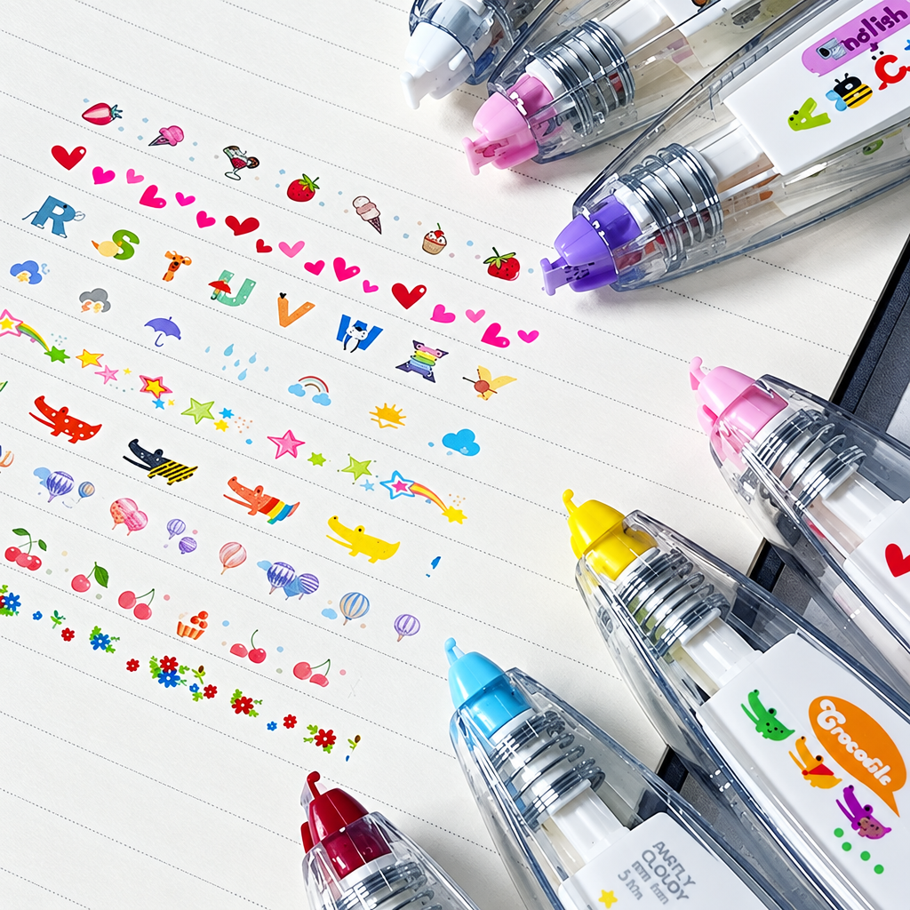 DoodleTape – Decorative Tape Dispenser for Journaling & Crafts