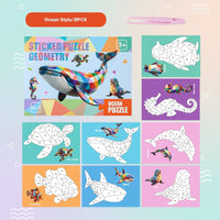 Thumbnail for 3D Sticker Puzzle – Creative & Educational – Geometric 3D Puzzle