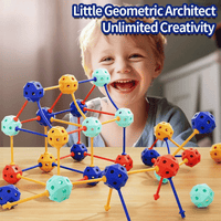 Thumbnail for Connect Beads™ - Flexible PVC beads - 3D Geometric building blocks