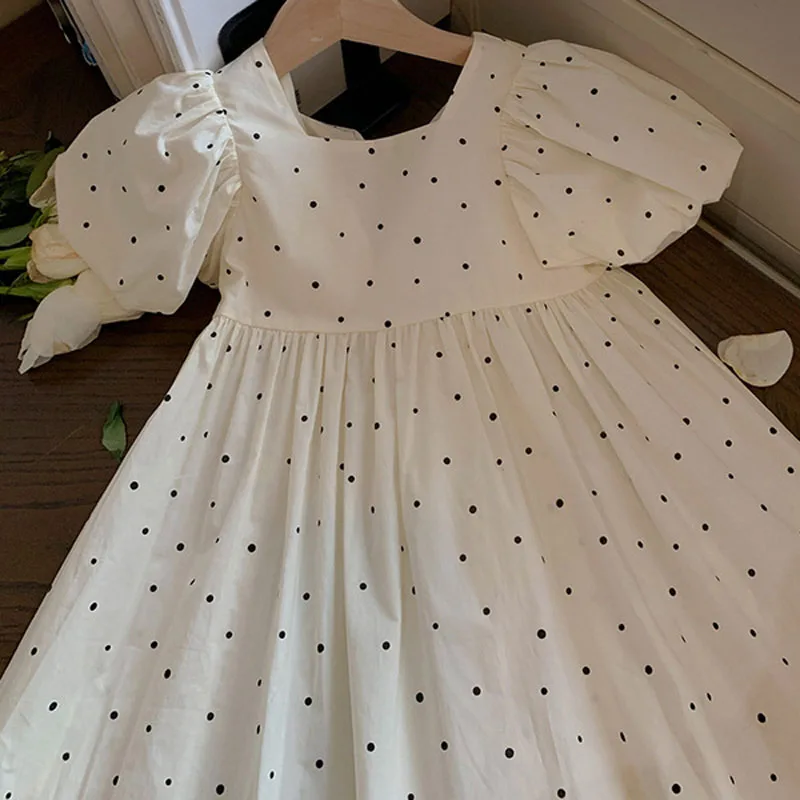 LittleTwinkle – Soft & Comfortable – Children's Dress with Double Bows