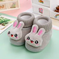 Thumbnail for CuddleSteps – Warm and non-slip – Animal Baby Slippers