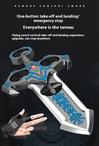 Thumbnail for AirBlade – Fun & Interactive – RC Flying Toy with Sword Design