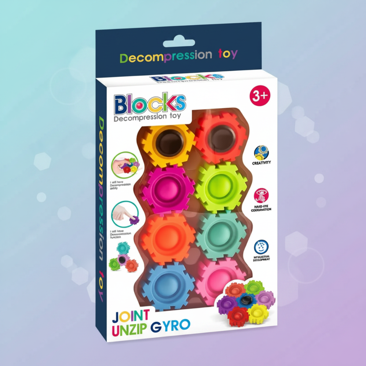 GearSpin – Educational & Interactive – Stress-Relief Toys