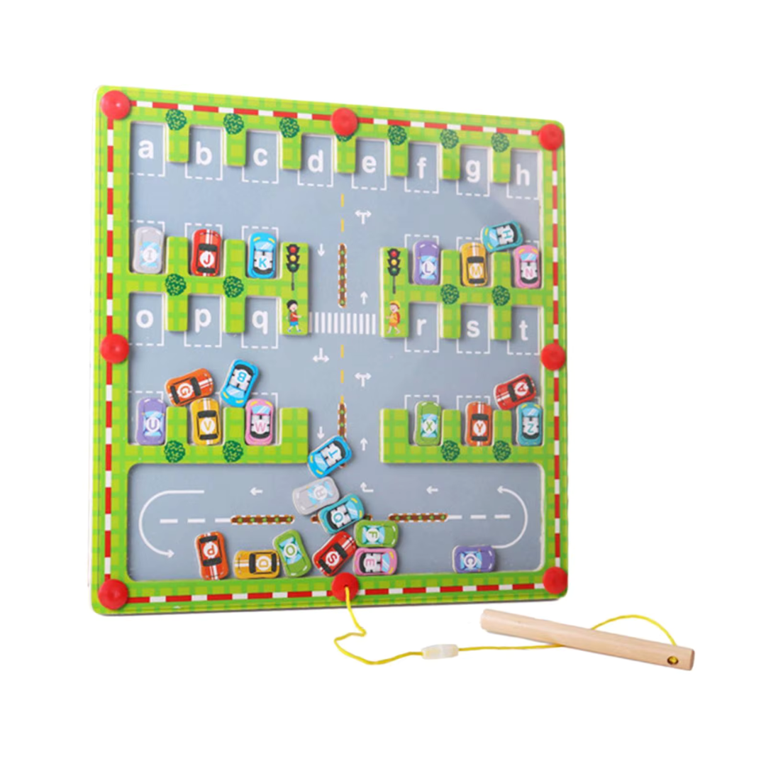 AlfaKids – Learning & Discovering – Magnetic Alphabet Play Board