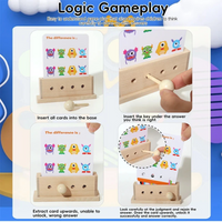 Thumbnail for BrainyKids – Logical & Fun – Wooden Educational Card Game