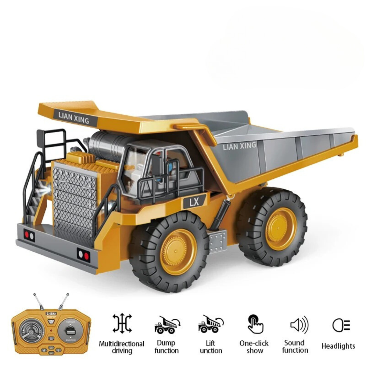 MegaMover™ - Perfect for children and young builders - RC Construction Vehicle