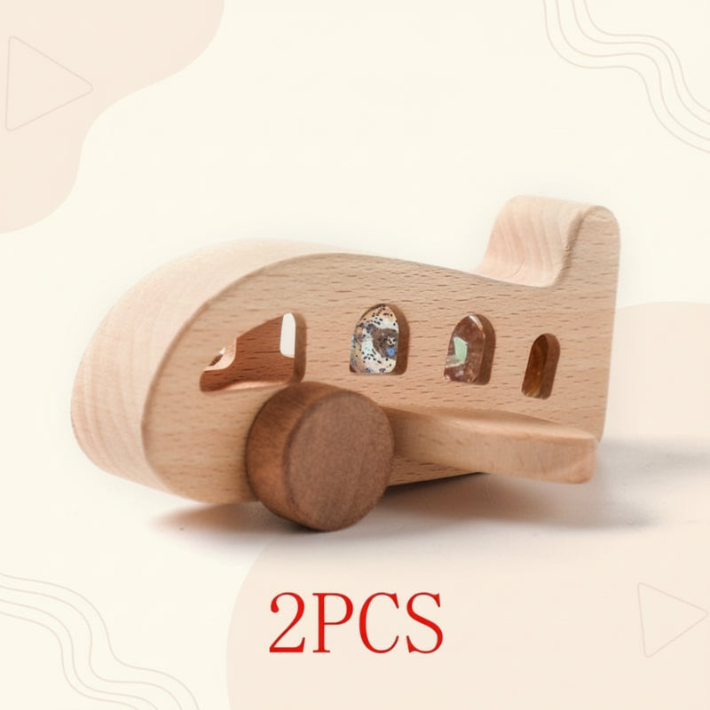 TrainCount –  Classic & Educational – Wooden Montessori Train