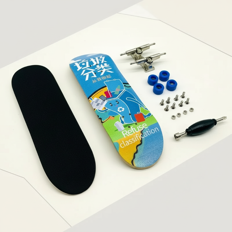 MiniDeck – Tough & Flexible – Finger Skateboard