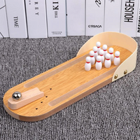 Thumbnail for MiniStrike – Fun & Interactive – Wooden Table Bowling Game