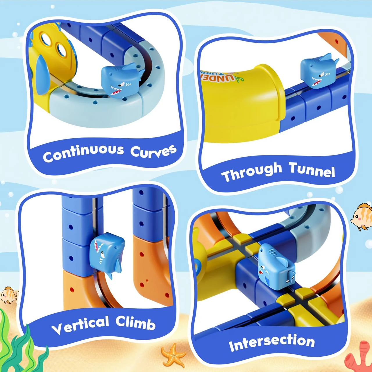 SharkRail – Fun & Interactive – Electric Train Set