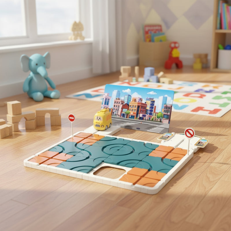 ThinkFun – Logical Thinking & Concentration - Train Puzzle Game