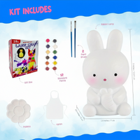 Thumbnail for MiniCrafters – Creativity & Learning – DIY Lamp Animal Painting Set