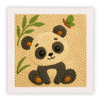 Thumbnail for ThreadArt – Handmade & Colorful – Animal Embroidery Kit