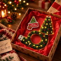 Thumbnail for HolidayBeam – Festive & Atmospheric – USB Christmas Projector with Light Patterns