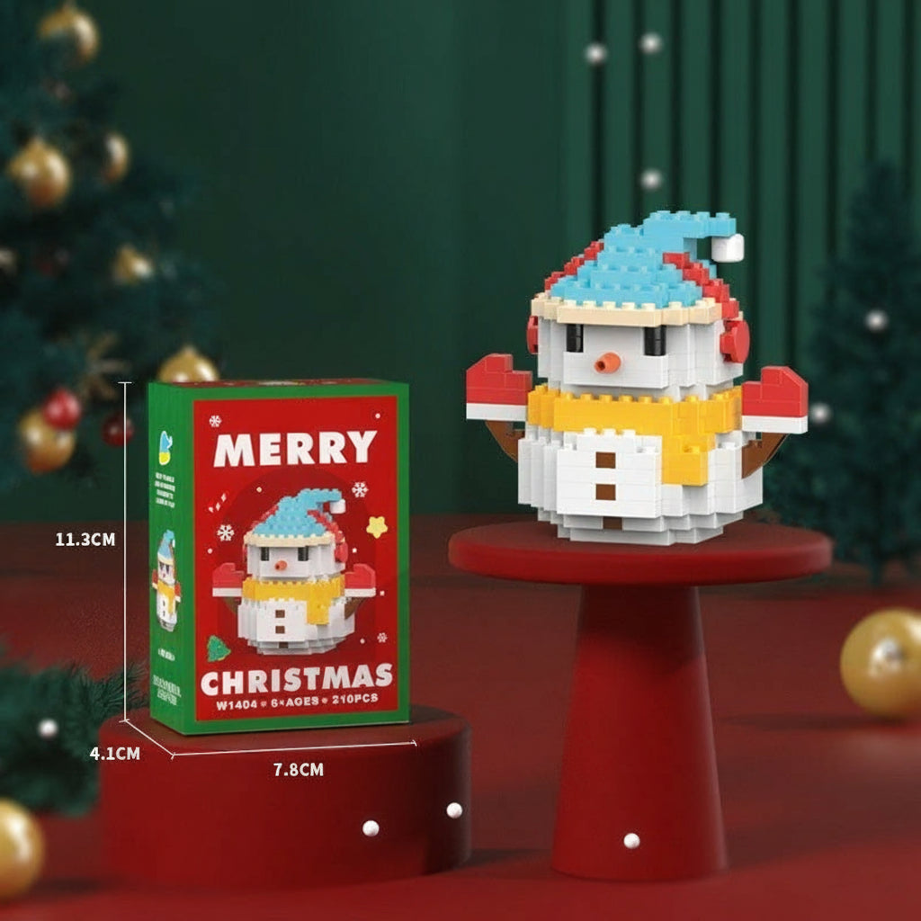 HolidayBlocks – Cheerful & Decorative – Christmas Mini Building Blocks
