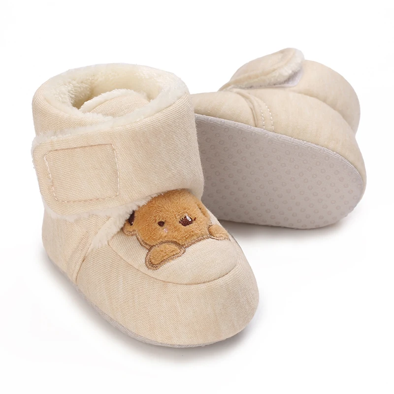 TinyBoots – Cozy & Comfortable – Plush Baby Shoes for Winter