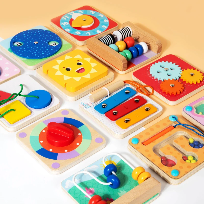 TinySkills – Creative & Educational – Montessori Magnetic Busy Board