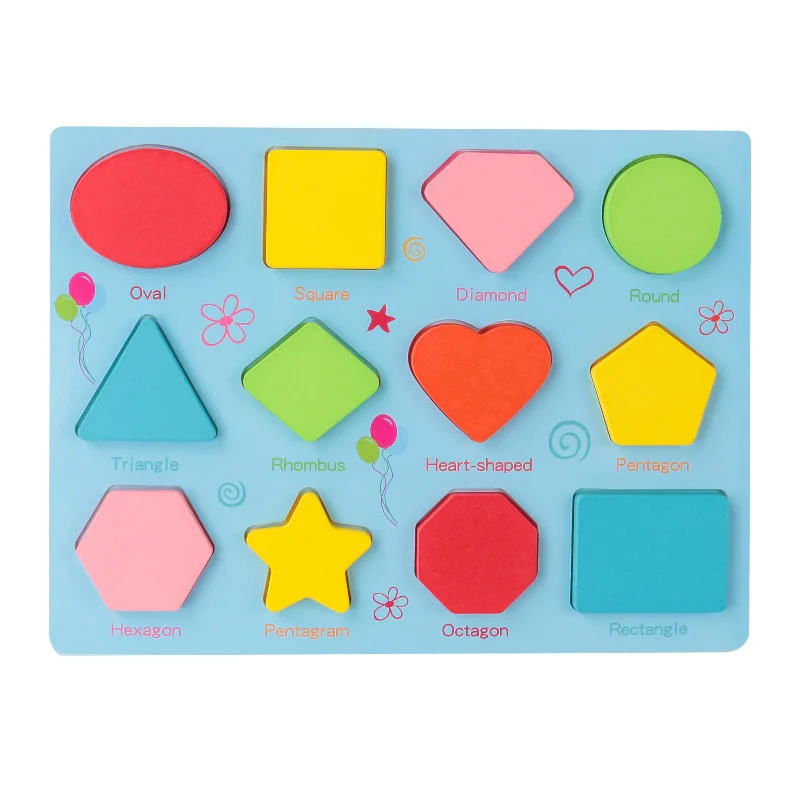 SmartBoard – Colorful & Educational – Montessori Number & Letter Learning Puzzle