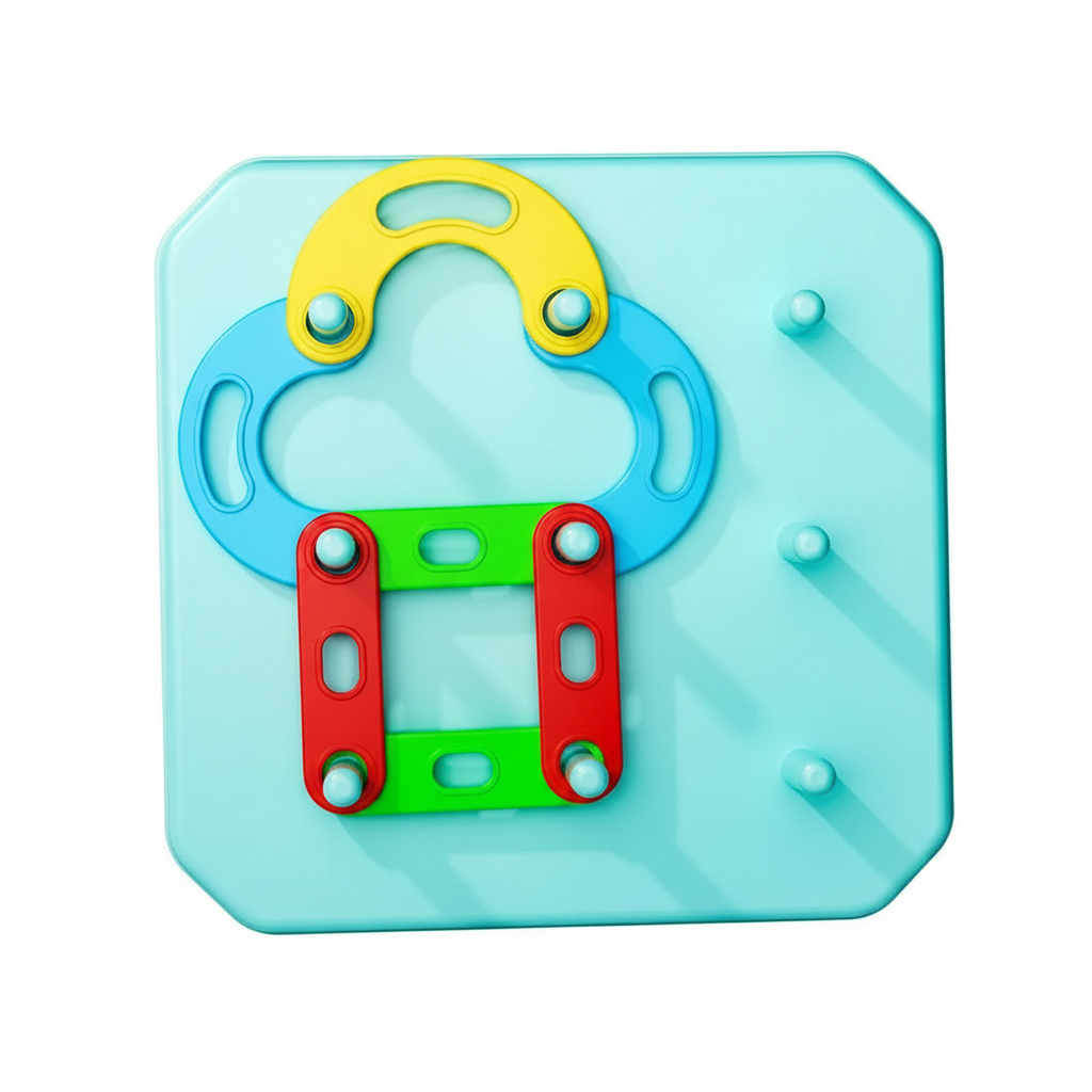 ShapeGenius – Creative & Educational – Geometric Pegboard Puzzle