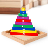 Thumbnail for TinyMath – Educational & Informative – Wooden Number Math Board