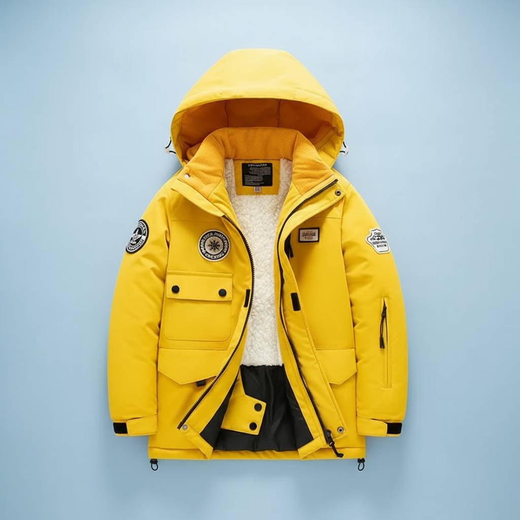 GlacierFit – Breathable & Protective Waterproof – Ski Suit with Fleece Lining