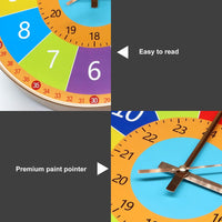 Thumbnail for ChildrenTime – Independent & Quiet - Educational Children's Wall Clock
