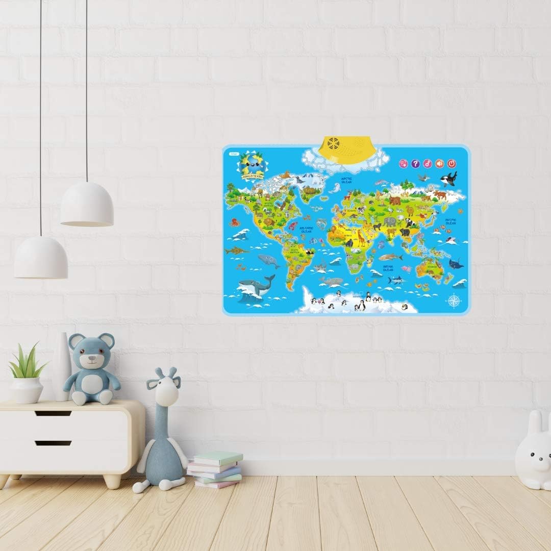 LittleExplorers – Learning & Playing – Animal World Map