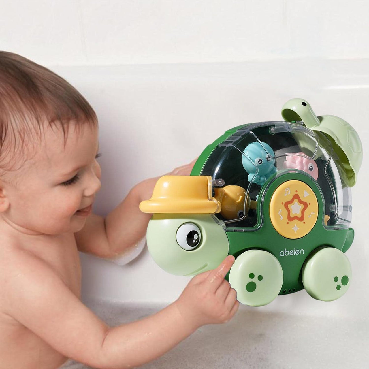 Bath Turtle™ - Bubbly friends - Bath toy