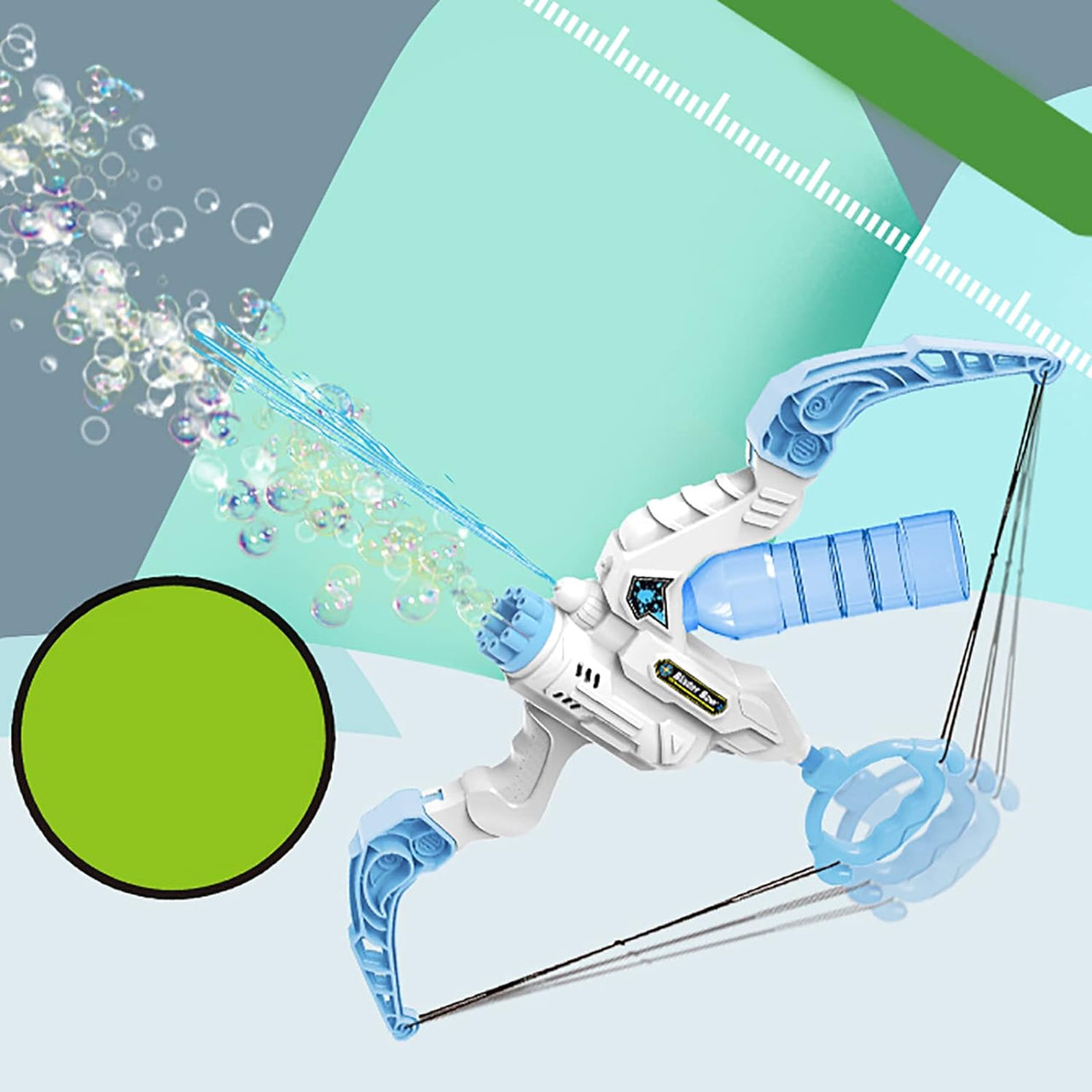 TrendyToys – Active & Creative - 2-in-1 Bow Bubble Blower Machine