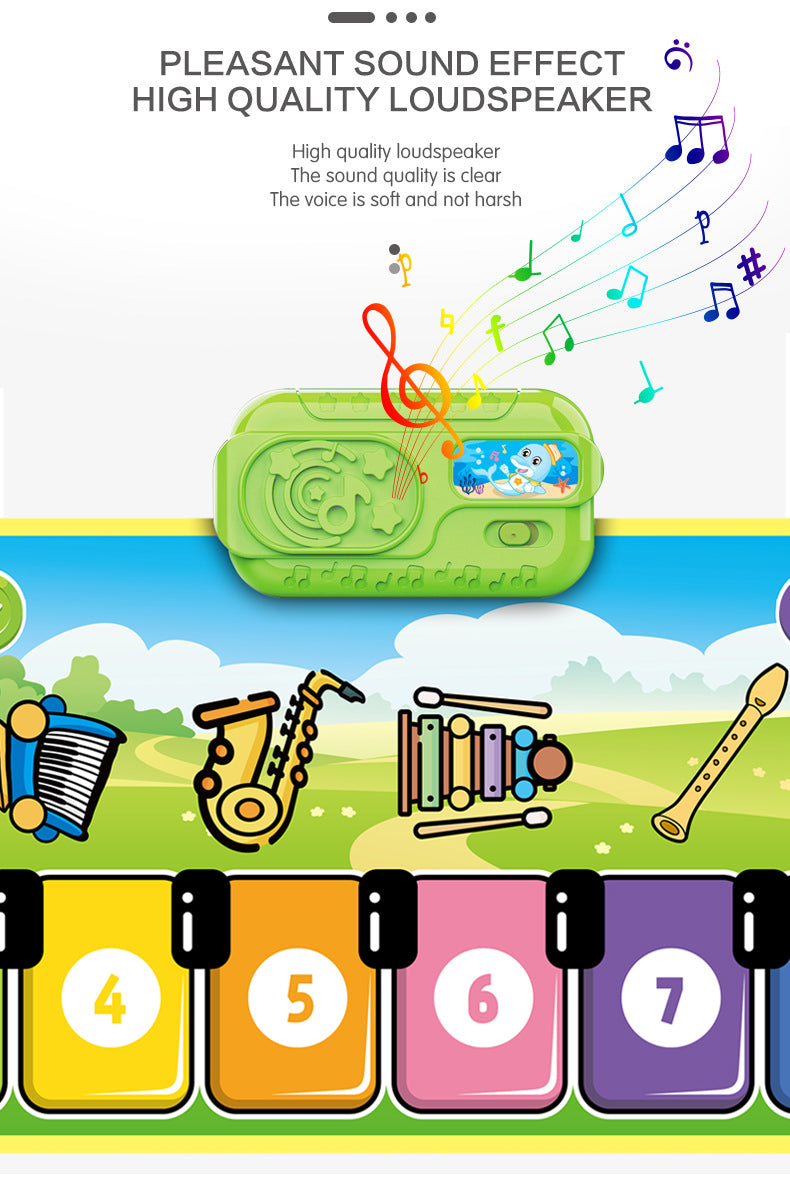 Piano Mat™ - Dancing on Notes - Musical Toys