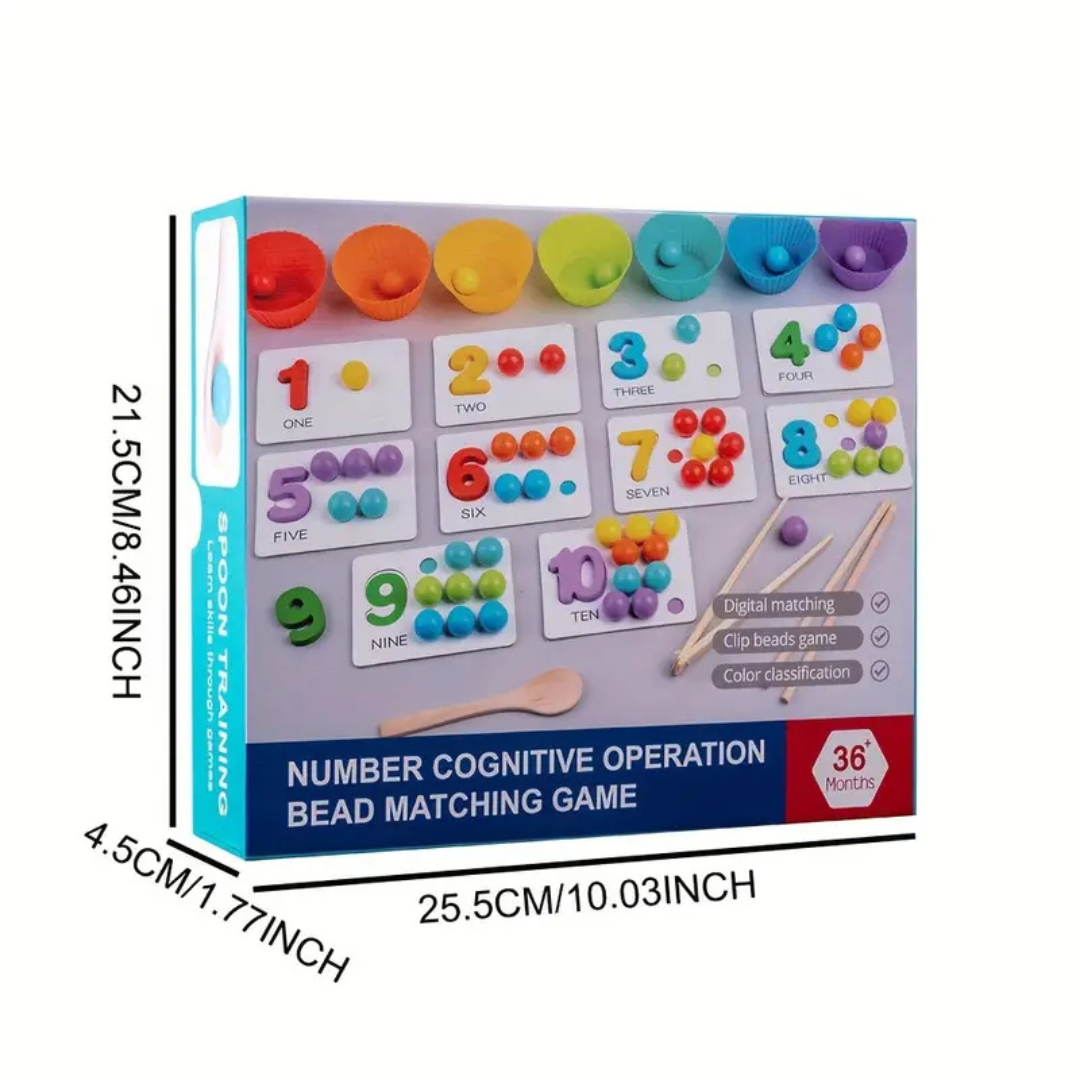 Colorwise - Playful Learning - Montessori Counting and Sorting Game