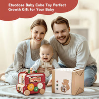 Thumbnail for BusyRide – Educational & Versatile – Wooden Montessori Activity Bus