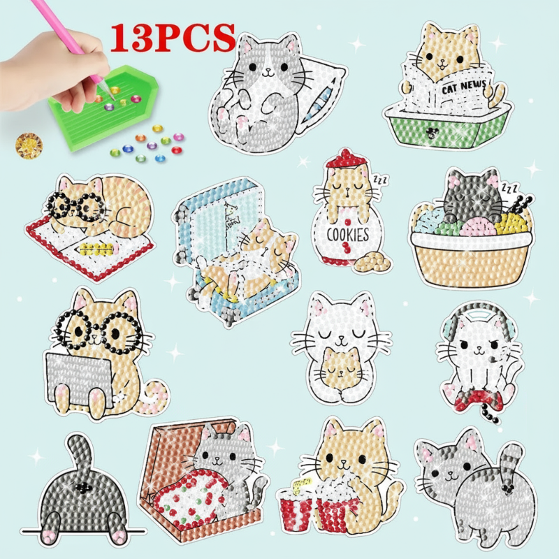 GemArt – Shady & Shiny – Diamond Painting Stickers