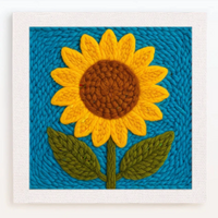 Thumbnail for ThreadArt – Handmade & Colorful – Animal Embroidery Kit