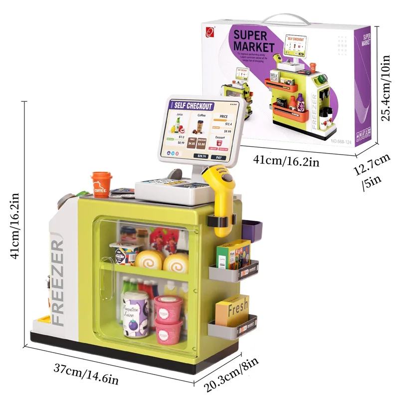 PlaySmart – Creative & Educational – Supermarket Play Set