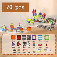 Thumbnail for MagnetoTrack – Creative & Playful – Magnetic Tiles Car Set