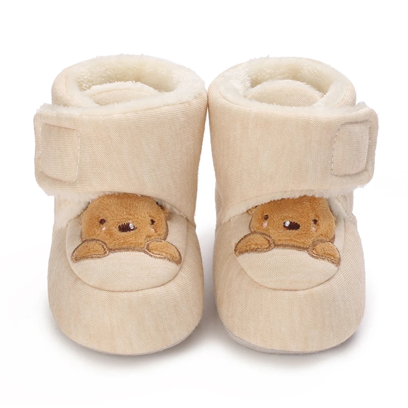 TinyBoots – Cozy & Comfortable – Plush Baby Shoes for Winter