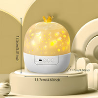 Thumbnail for CosmoGlow – Dreamy & Creative – Galaxy Projector Night Light with 360° Rotation