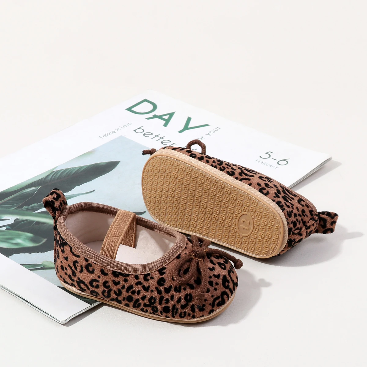 TinyStyle – Cute & Elegant – Baby Girls' Shoes with Leopard Print