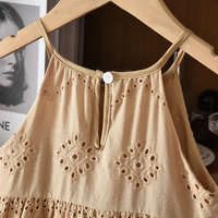 Thumbnail for BohoBelle – Elegant & Comfortable – Dress with Embroidered Details