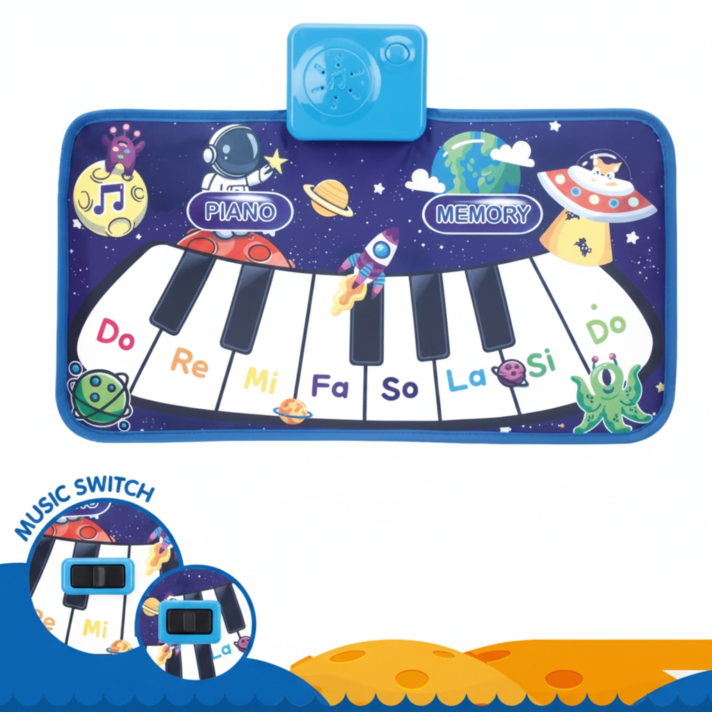 LittleComposer – Educational & Musical – Baby Piano Play Mat