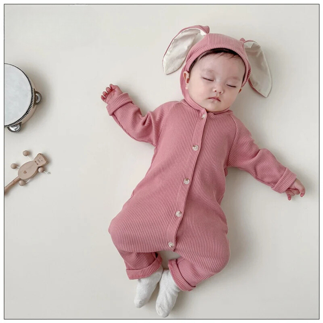 Mini Fashion™ - Cute Rabbit Design - Baby Romper